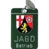 Akah Autoschild Jagdbetrieb Rheinland-Pfalz