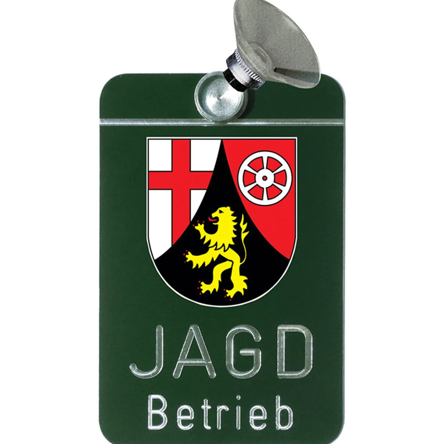 Akah Autoschild Jagdbetrieb Rheinland-Pfalz
