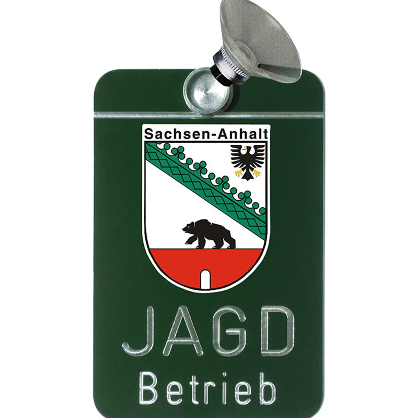 Akah Autoschild Jagdbetrieb Sachsen-Anhalt
