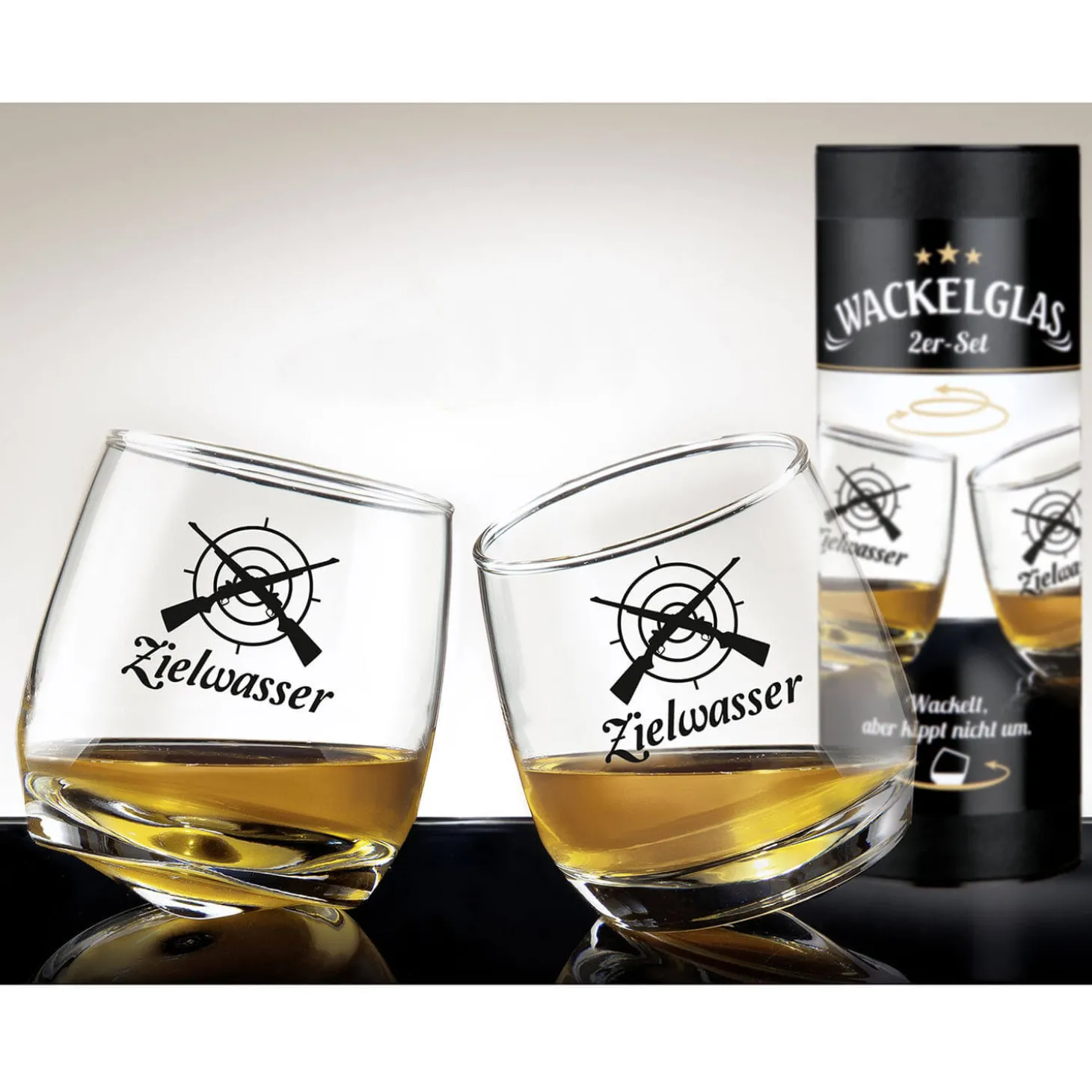AKAH Wackelglas Zielwasser