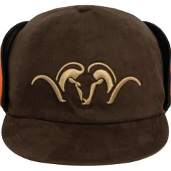 Blaser Cap Suede Insulated (Braun/Blaze Orange)
