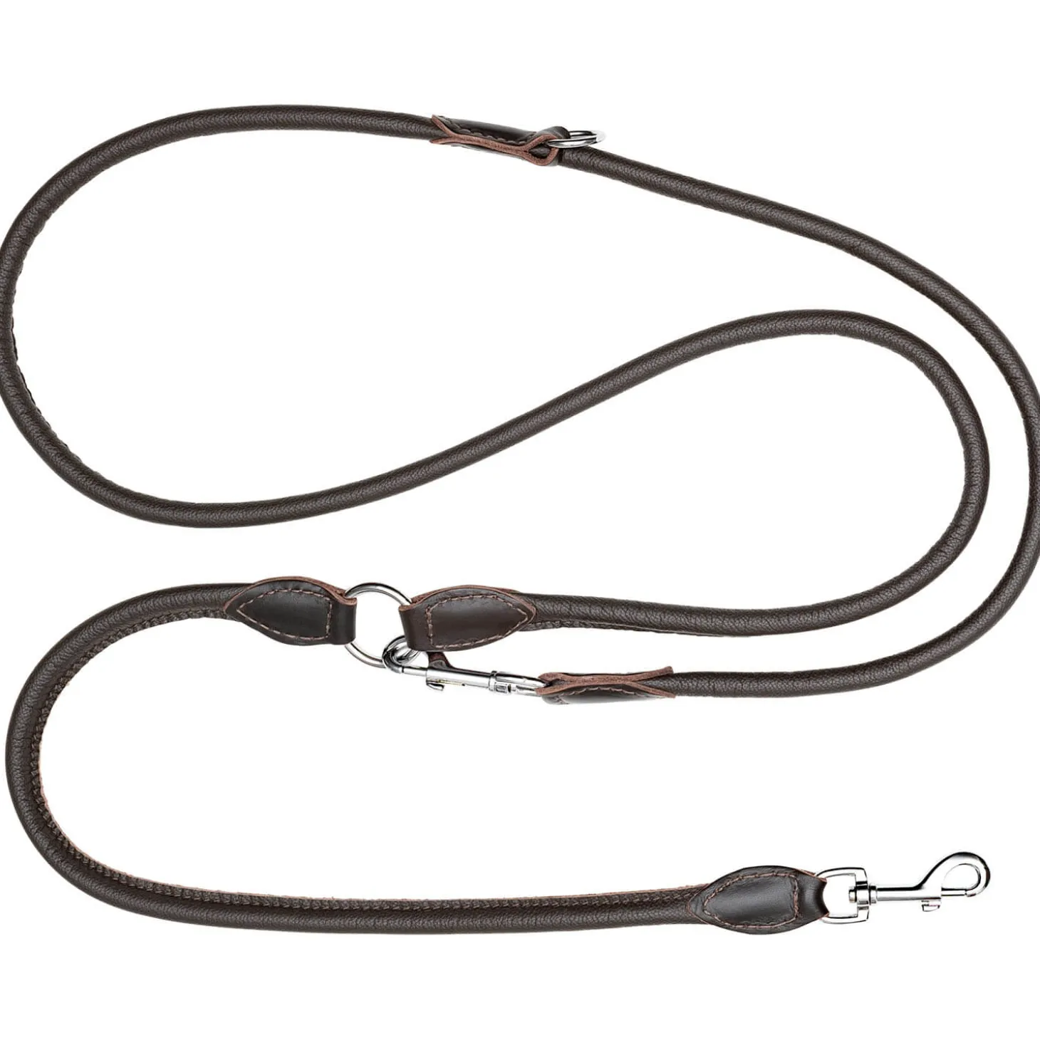 Blaser Hundeleine Leder (Braun)