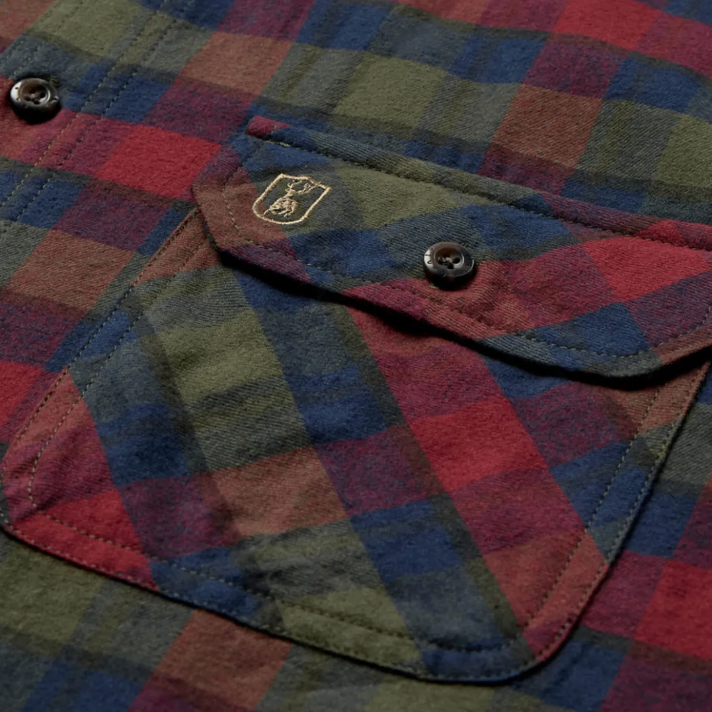 Deerhunter Jagdhemd Cooper (Red Check)