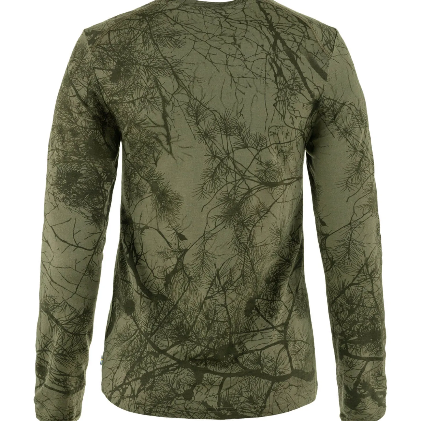 Fjällräven Damen LS-Shirt Värmland Wool (Green Camo)