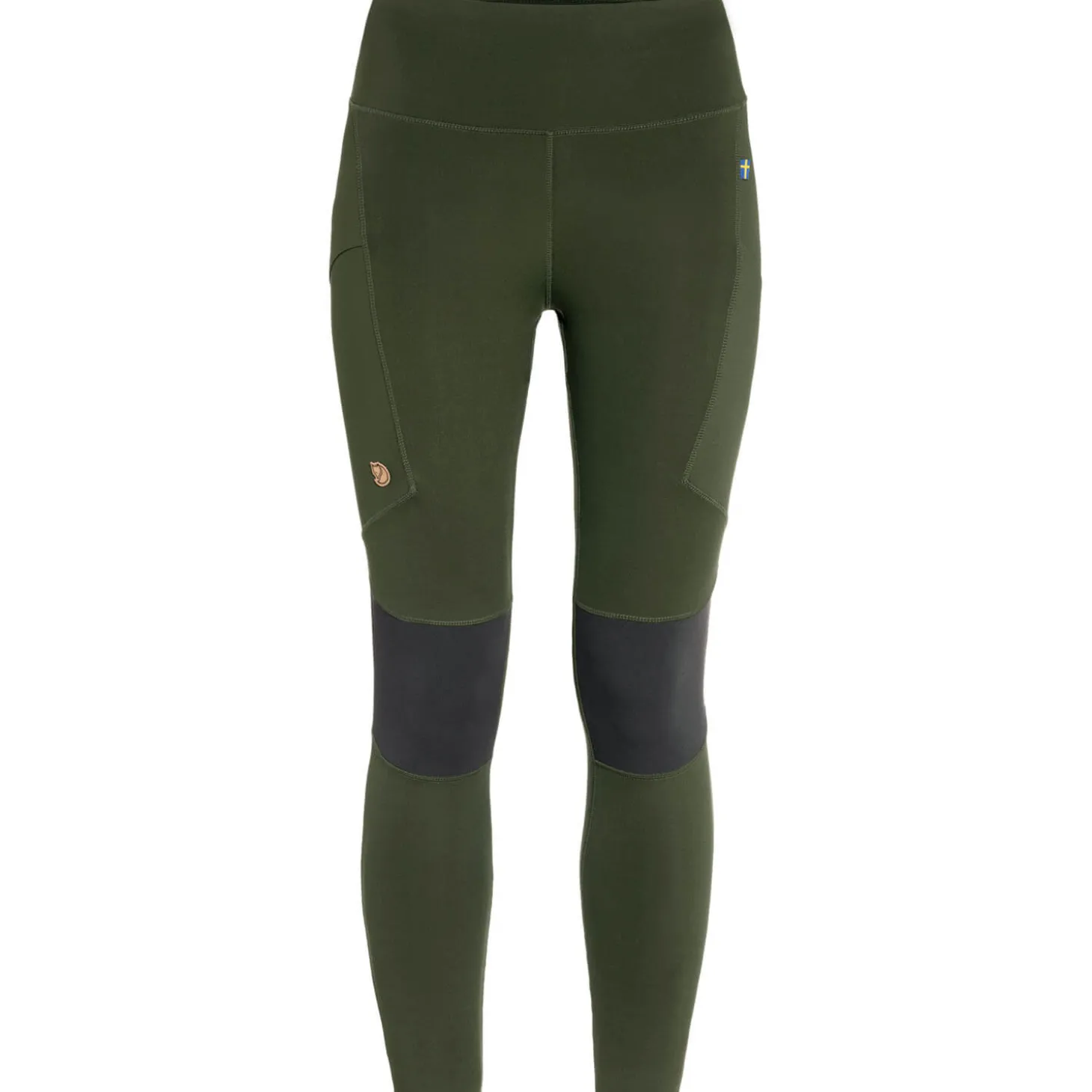 Fjällräven Leggings Abisko Trekking (Deep Forest/Iron Grey)