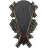 Gehörnbrett (dunkel, verziert)