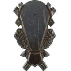 Gehörnbrett (dunkel, verziert)