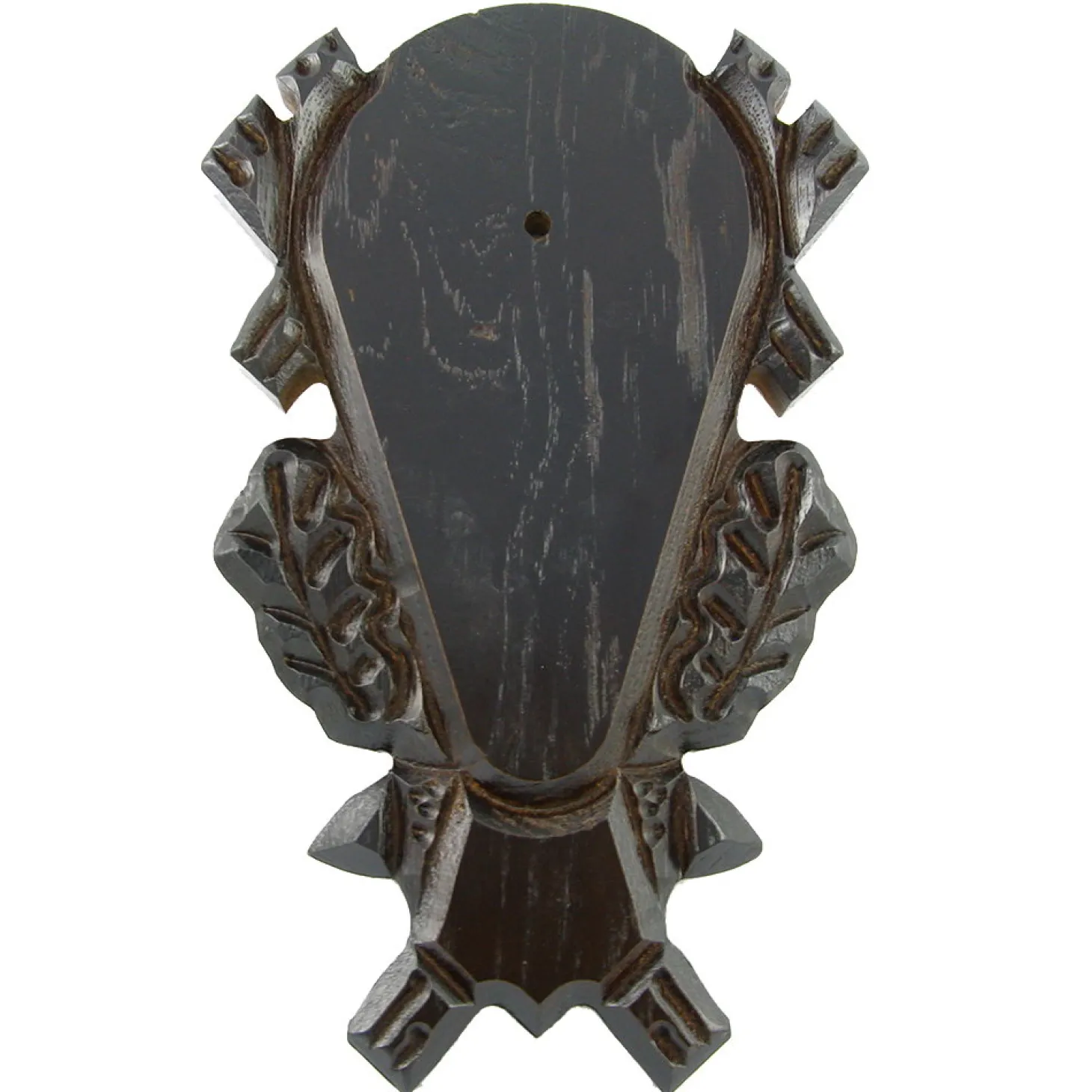 Gehörnbrett (dunkel, verziert)