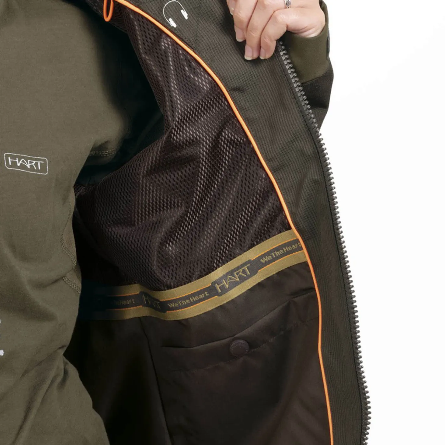 Hart Damenjacke Armotion Class (Oliva Oscuro)