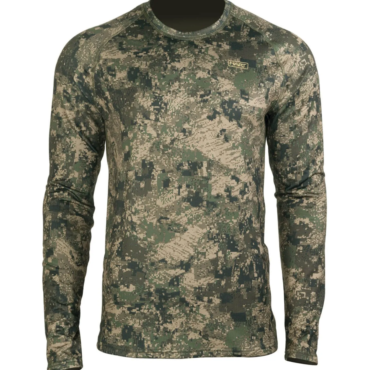 Hart Langarmshirt L Trail (Pixel Forest)