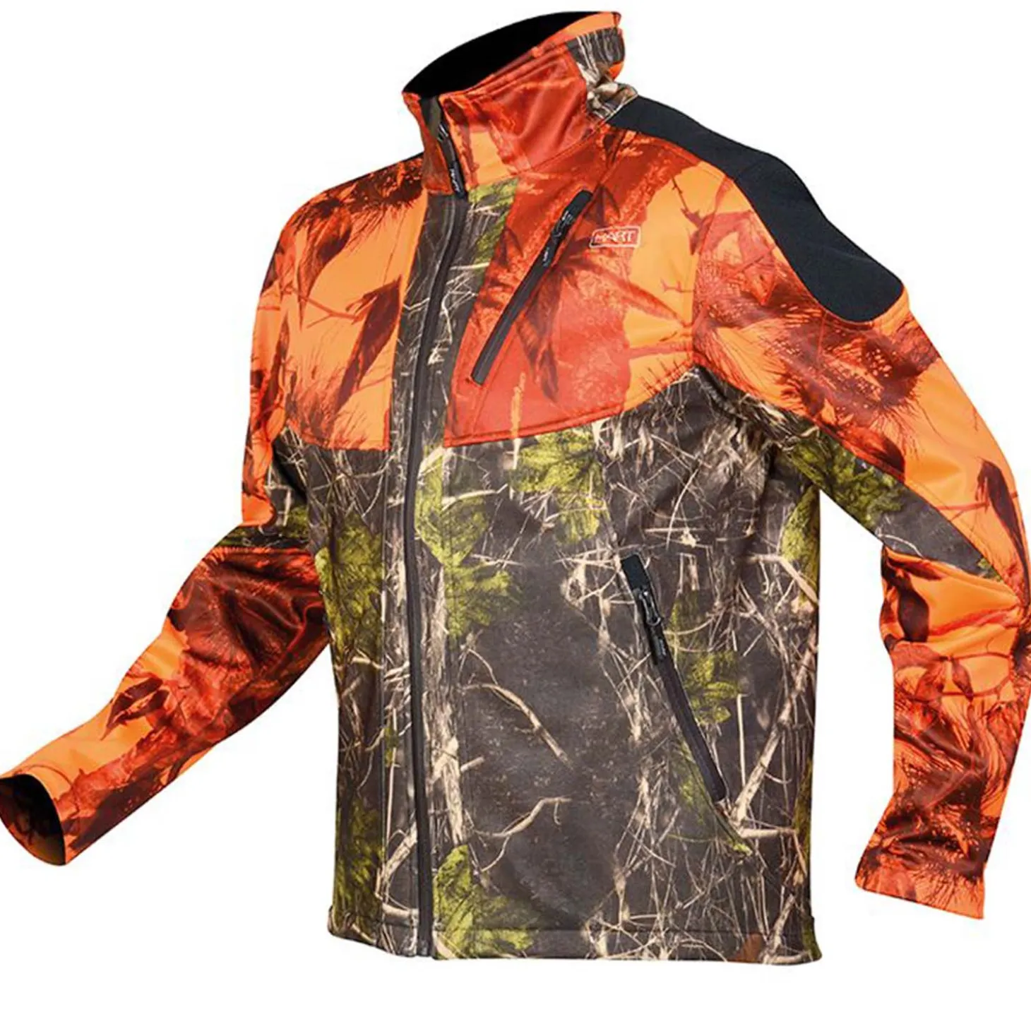 Hart Softshelljacke Lanbro-S (Camo blaze/Camo forest)