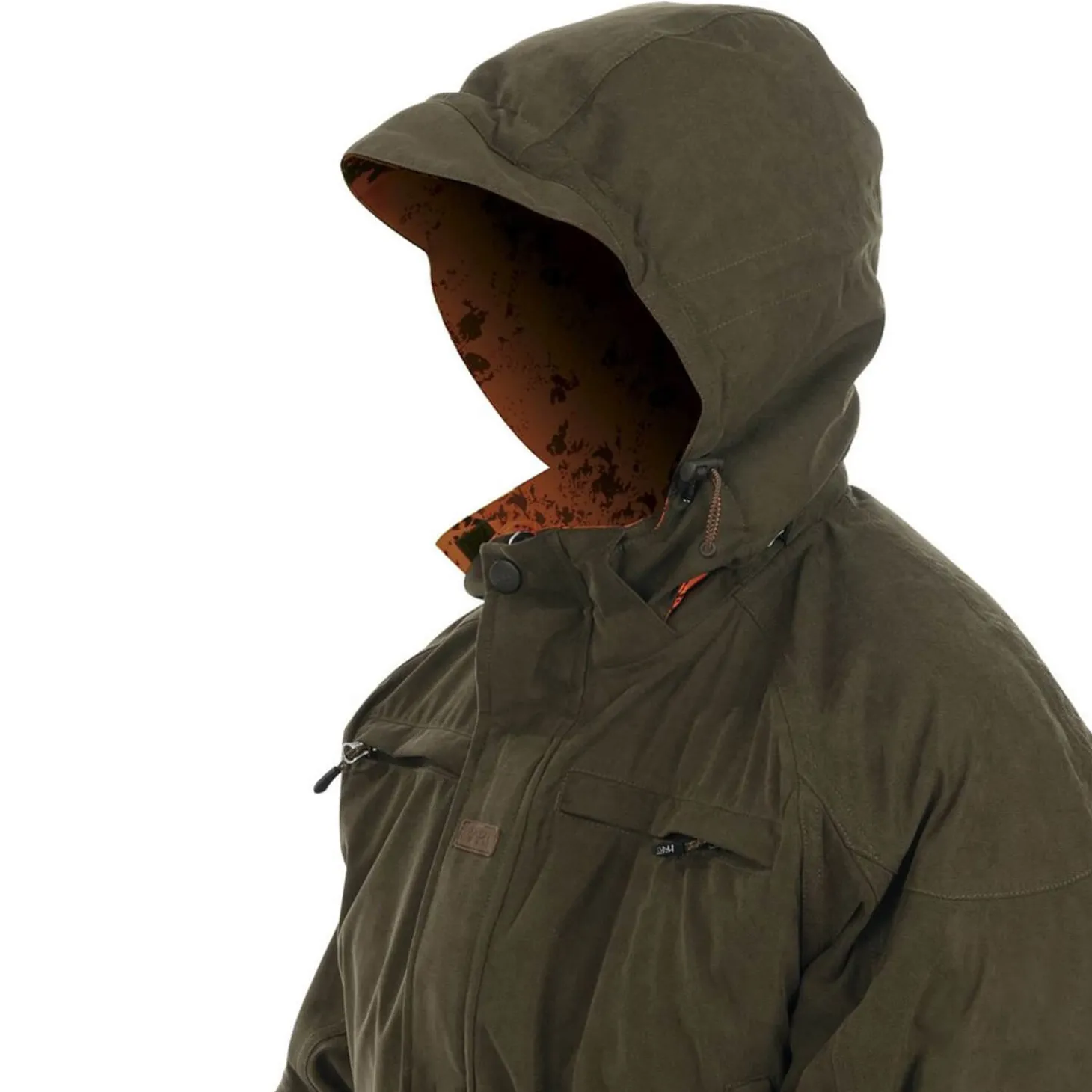 Hart Wende-Winterjacke Taunus 3R-J (Dark Olive/HV Camo)