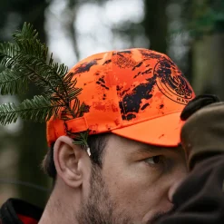 Härkila Cap Wildboar Pro Blaze Camo (AXIS MSP Orange)