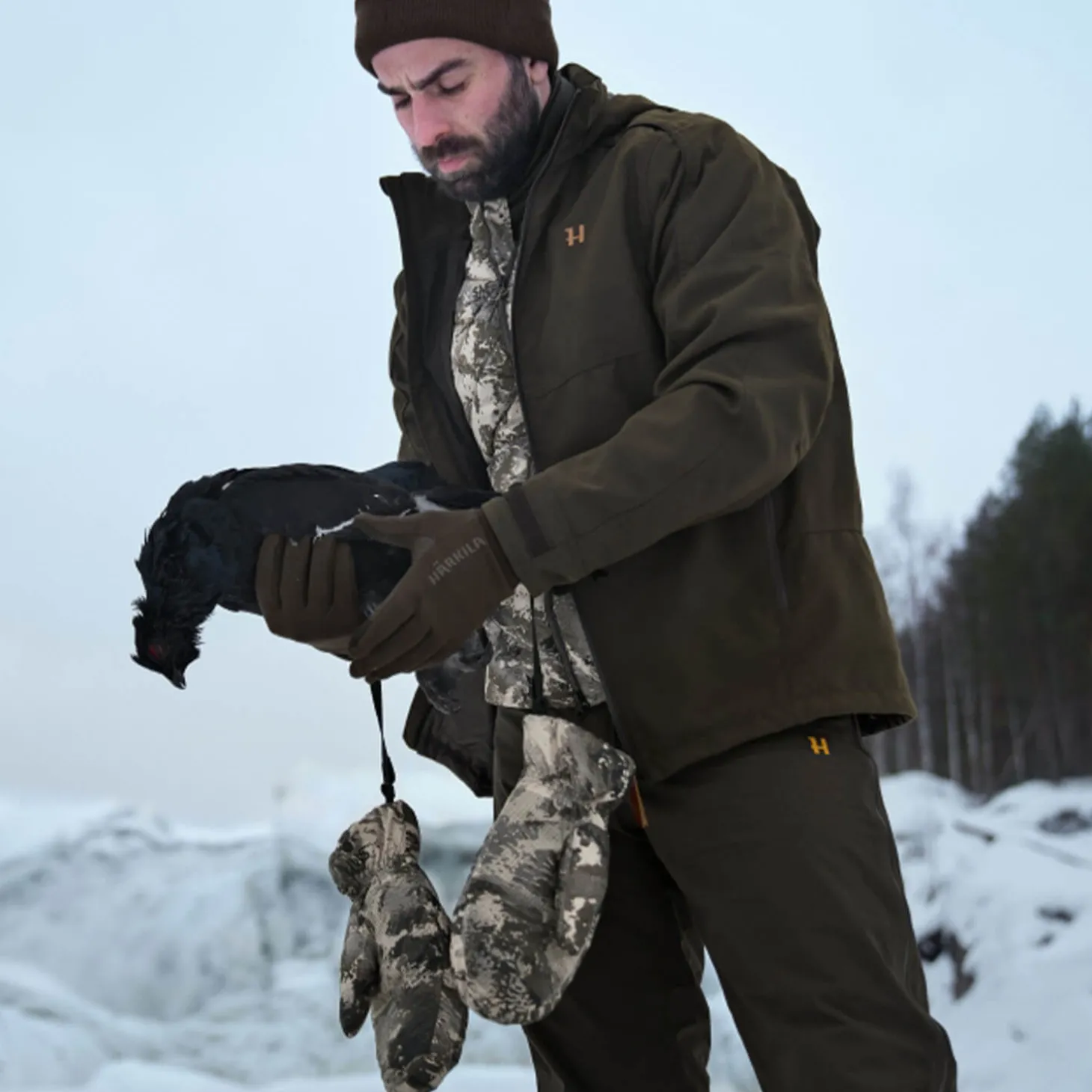 Härkila Daunenfäustlinge Mountain Hunter Expedition HWS