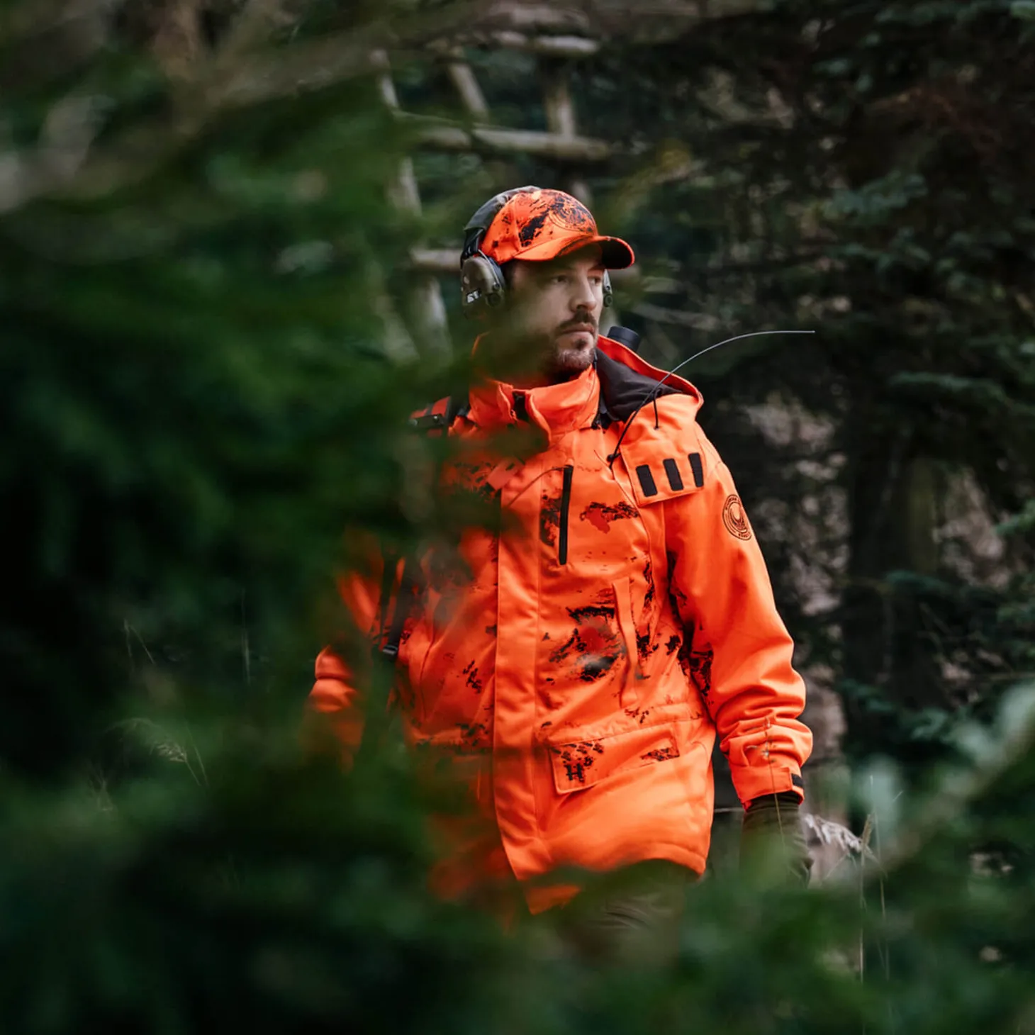 Härkila Drückjagdjacke Wildboar Pro Blaze Camo HWS Insulated