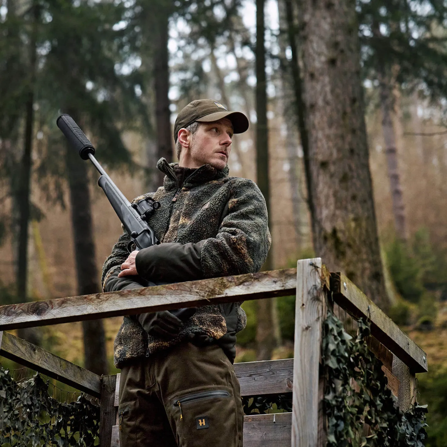Härkila Faserpelzjacke Tyst Camo Insulated (AXIS MSP)