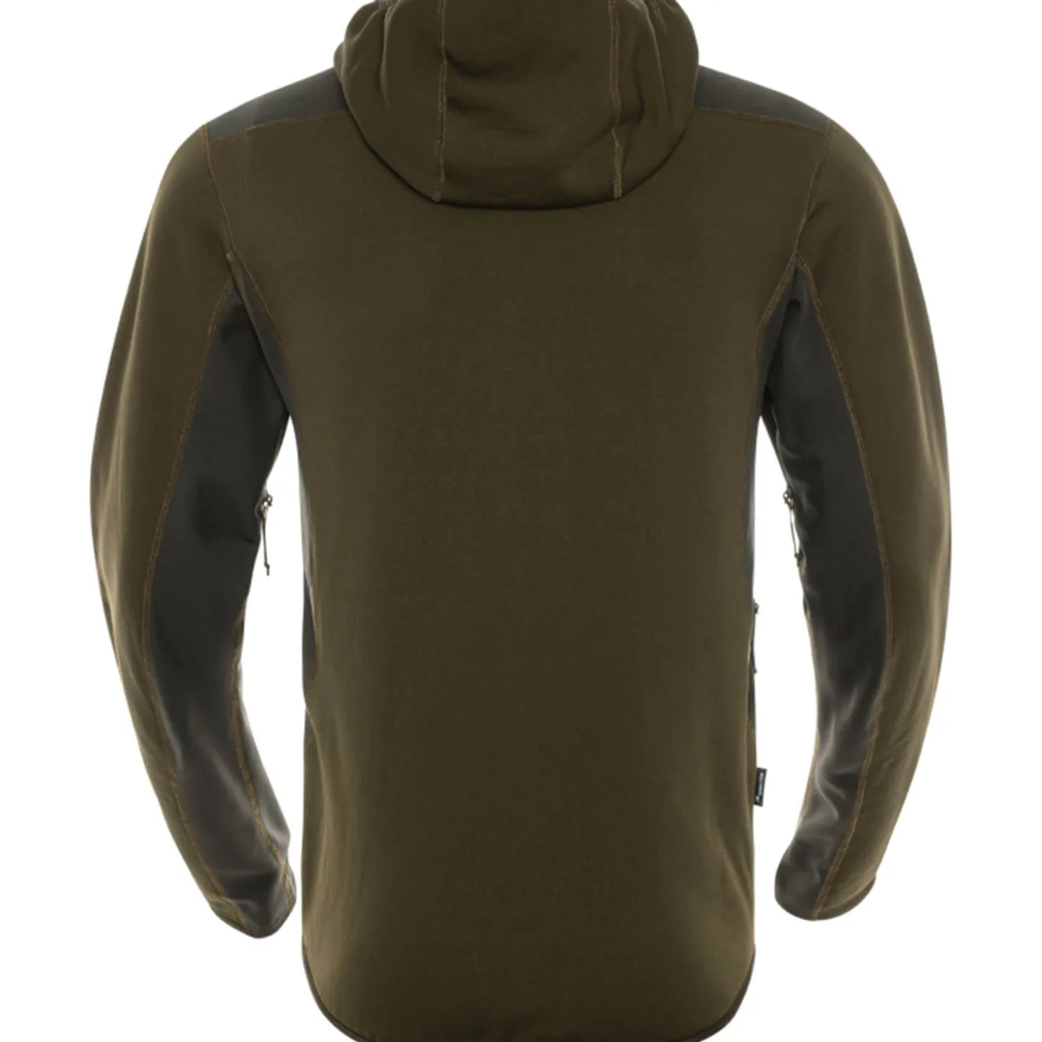Härkila Fleece-Hoodie Deer Stalker (Grün/Braun)