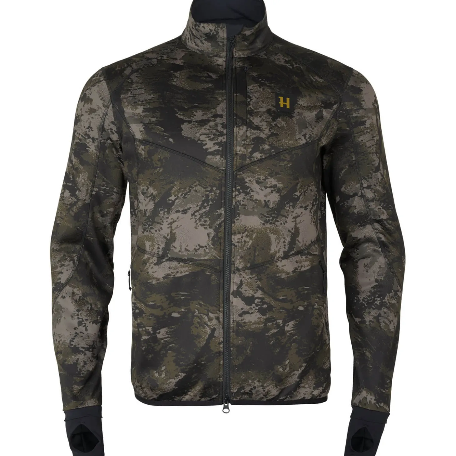 Härkila Fleecejacke Noctyx Full Zip (AXIS MSP Black)