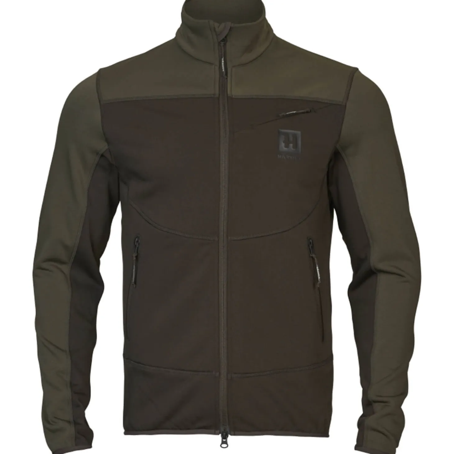Härkila Fleecejacke Olaf (Shadow Brown/Forest Night)