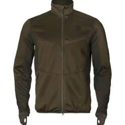 Härkila Fleecejacke Scandinavian (Willow Green/Deep Brown)