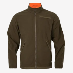 Härkila Fleece-Wendejacke Kamko Blaze (Orange/Grün)