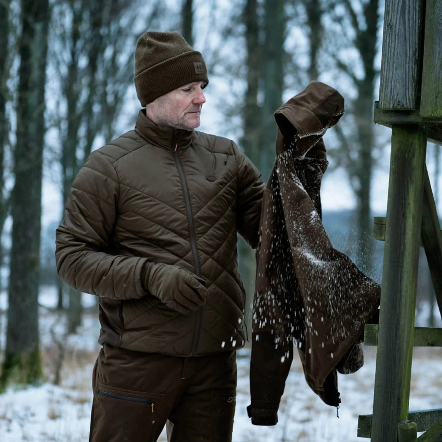 Härkila Heizjacke Heat Insulated (Willow Green/Shadow Brown)