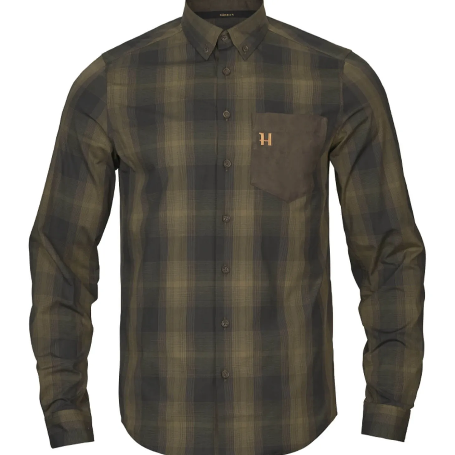 Härkila Hemd Akkan (Willow Green/Shadow Brown)