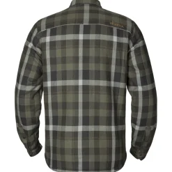 Härkila Hemdjacke Asmund Wool Insulated (Green/Phantom)