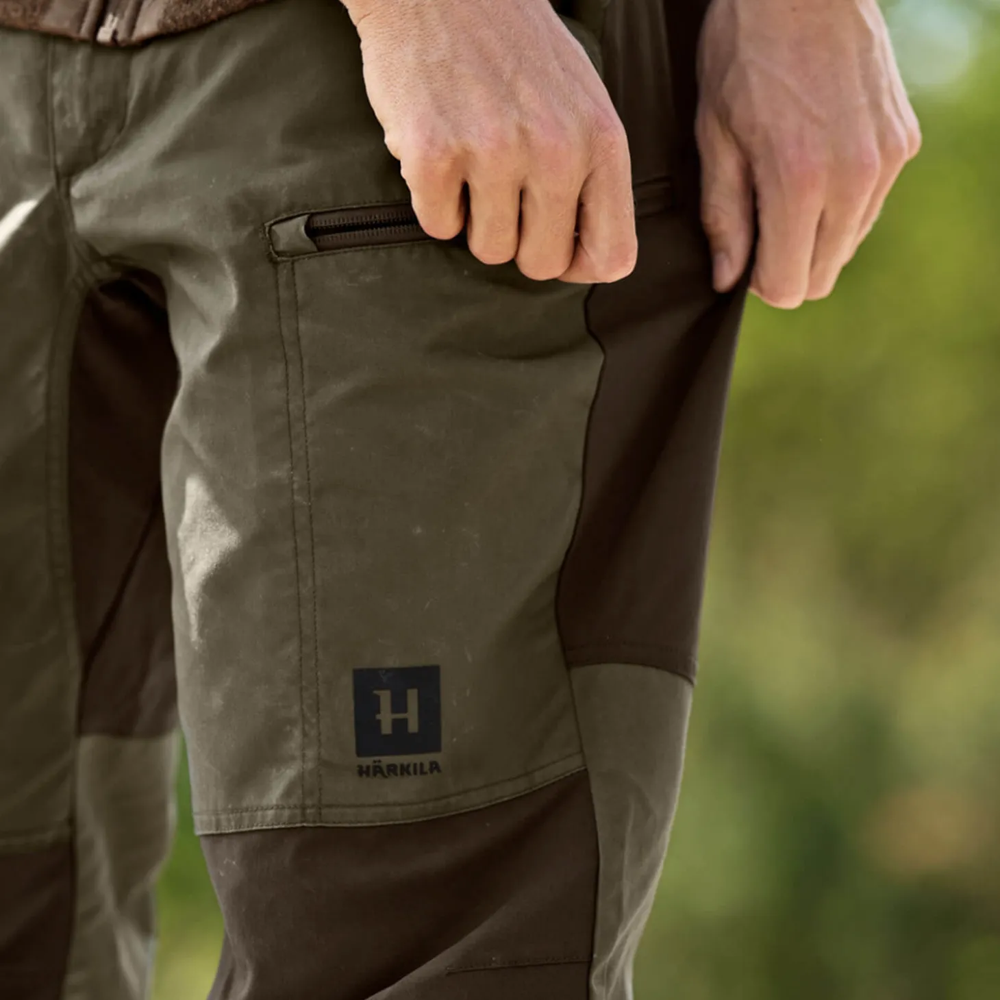 Härkila Jagdhose Fjell (Willow Green/Grape Leaf)