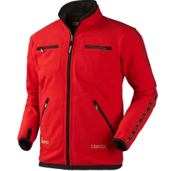 Härkila Kamko Fleecejacke Braun/Rot