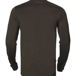 Härkila Langarmshirt Base All Season (Shadow Brown)