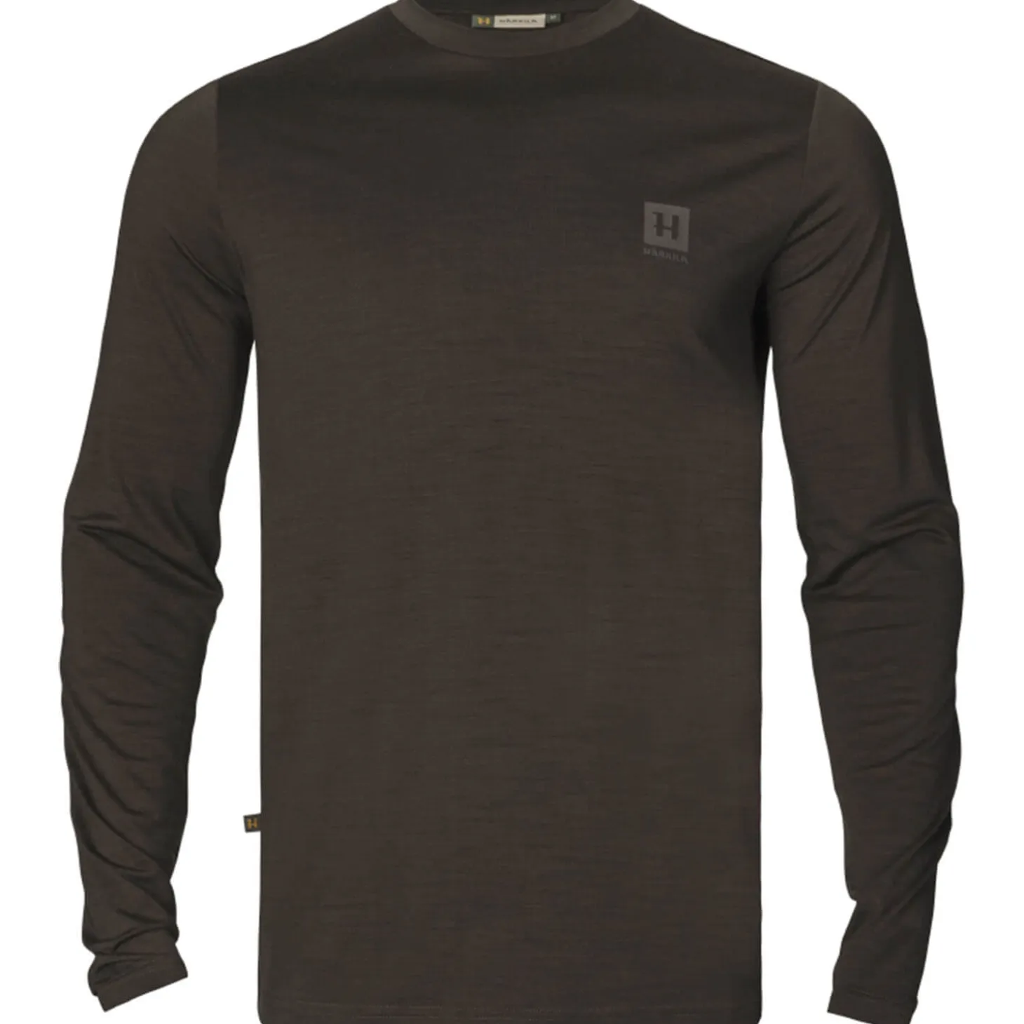 Härkila Langarmshirt Base All Season (Shadow Brown)