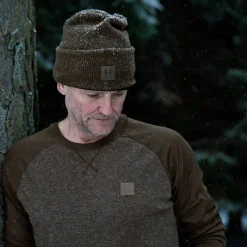 Härkila Langarmshirt Kodiak Cleverwool (Dark Hunting Green)