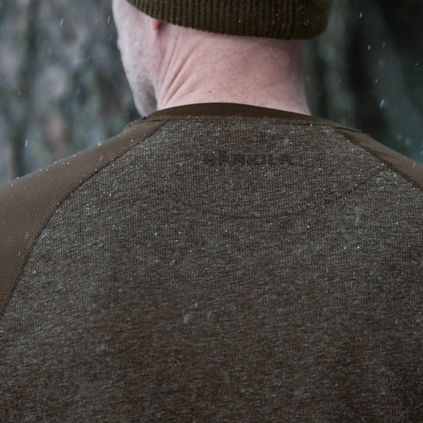 Härkila Langarmshirt Kodiak Cleverwool (Dark Hunting Green)