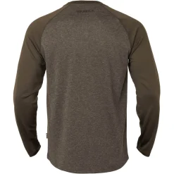 Härkila Langarmshirt Kodiak Cleverwool (Dark Hunting Green)