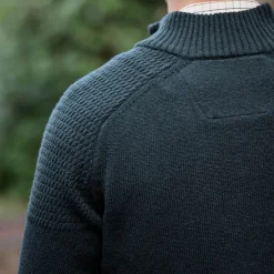 Härkila Strickpullover Half-Zip Vincent Merino (Dark Navy)