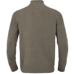 Härkila Strickpullover Half-Zip Vincent Merino (Dark Sand)