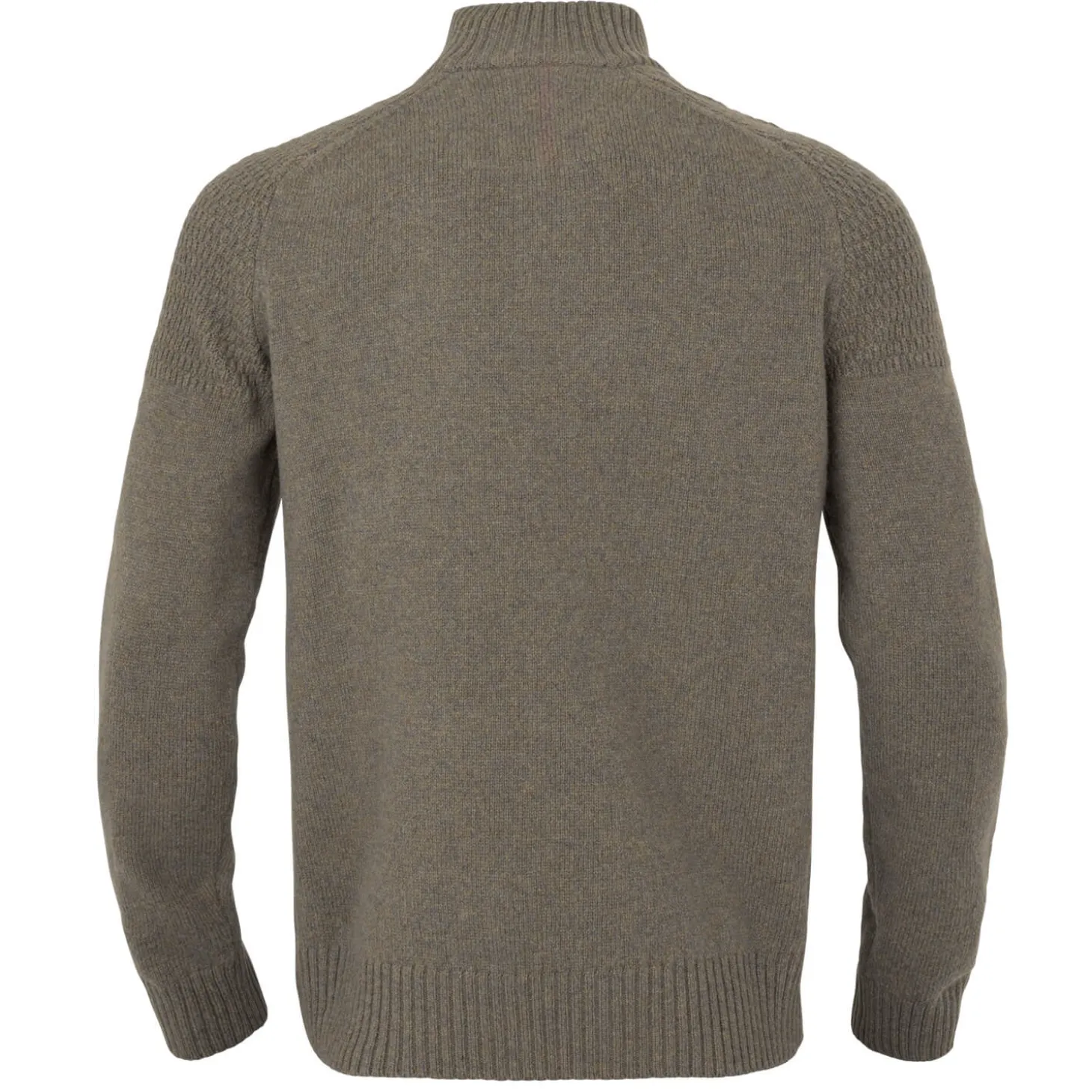 Härkila Strickpullover Half-Zip Vincent Merino (Dark Sand)