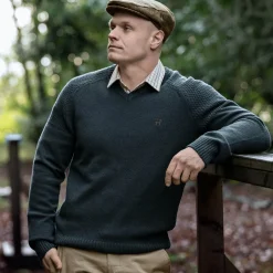 Härkila Strickpullover Vincent Merino (Dark Navy)