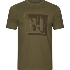 Härkila T-Shirt Logo (Dark Olive)