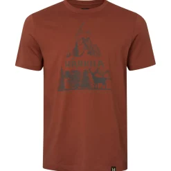 Härkila T-Shirt Nature (Autumn Orange)