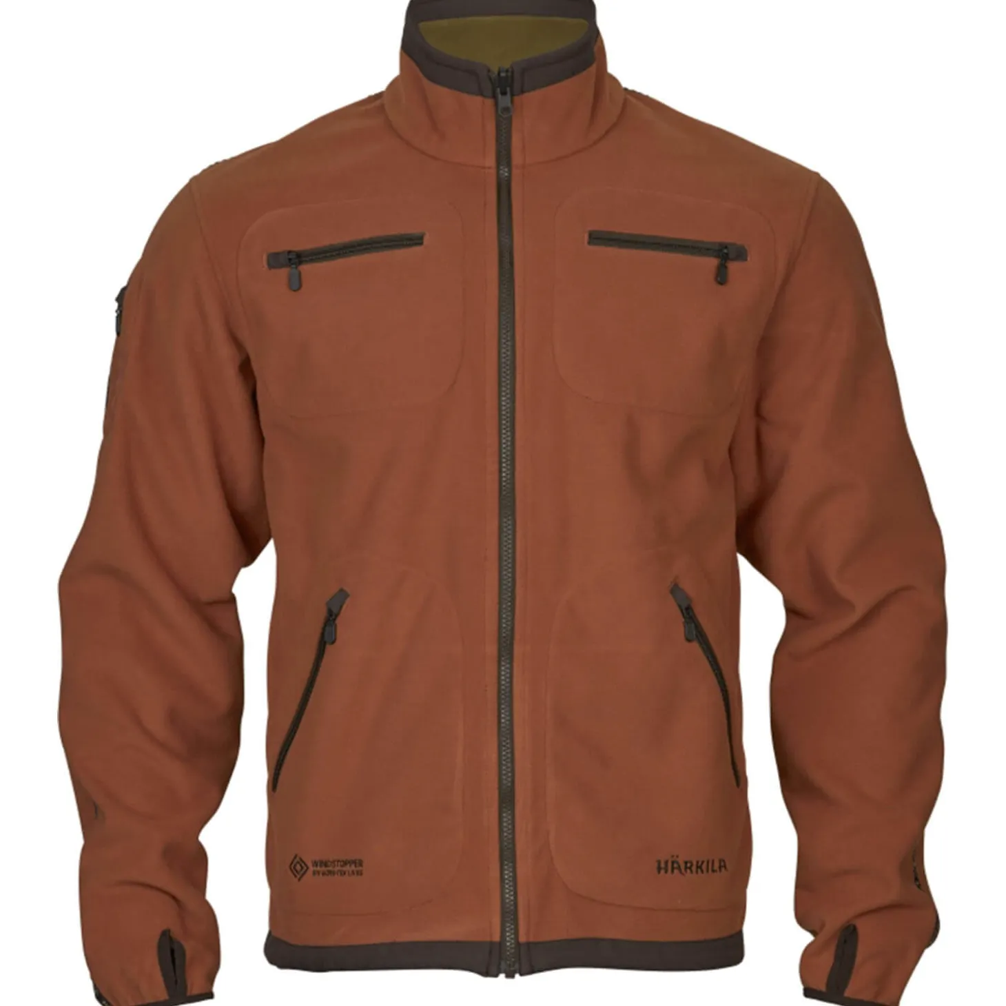 Härkila Wendejacke Kamko (Dark Olive/Arabian Spice)