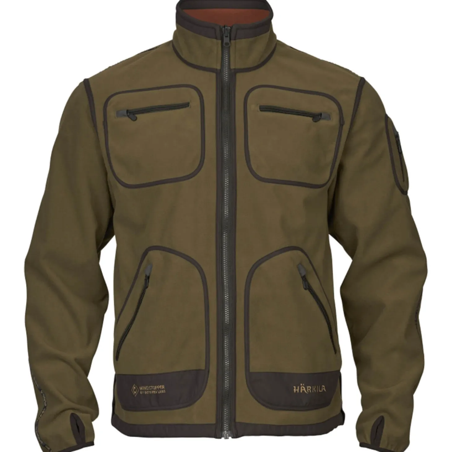 Härkila Wendejacke Kamko (Dark Olive/Arabian Spice)