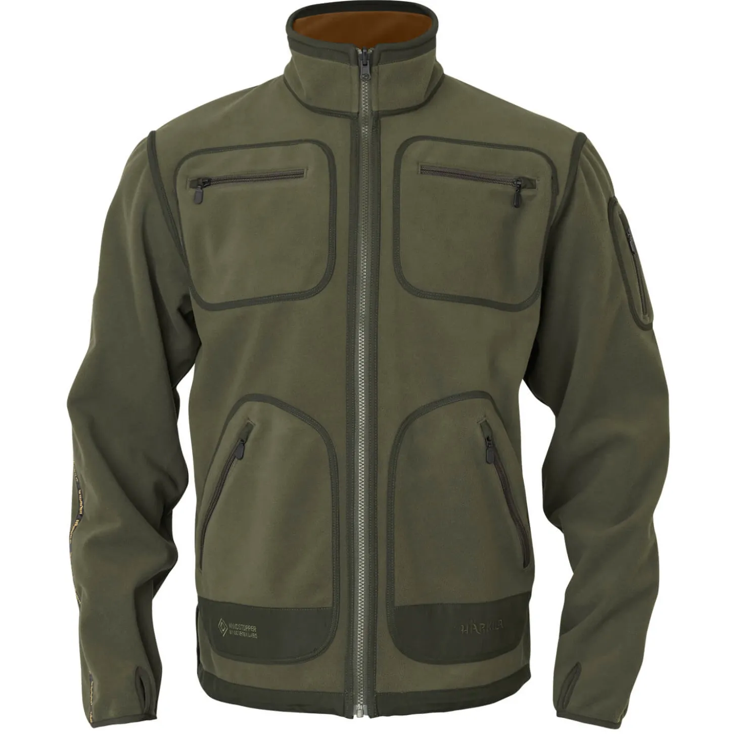 Härkila Wendejacke Kamko (Forest Night/Rustique Clay)