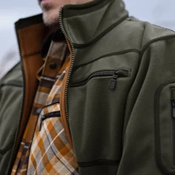 Härkila Wendejacke Kamko (Forest Night/Rustique Clay)