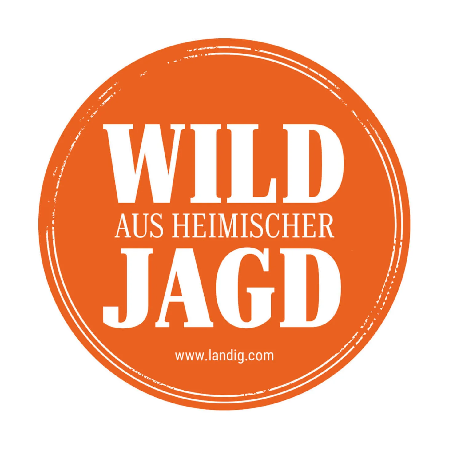 Landig Jagdetiketten "Wild aus heimischer Jagd"