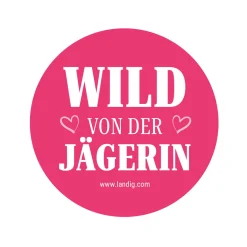 Landig Jagdetiketten "Wild von der Jägerin"