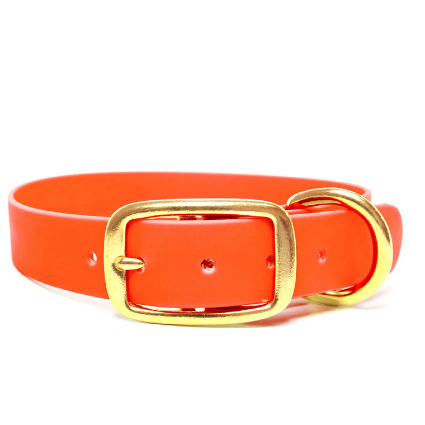 Mystique BioThane Halsung (orange)