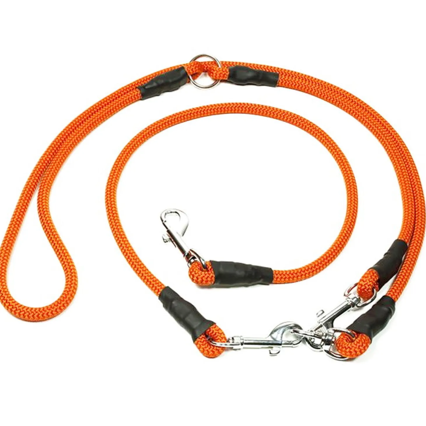 Mystique Umhängeleine Karabiner (orange)