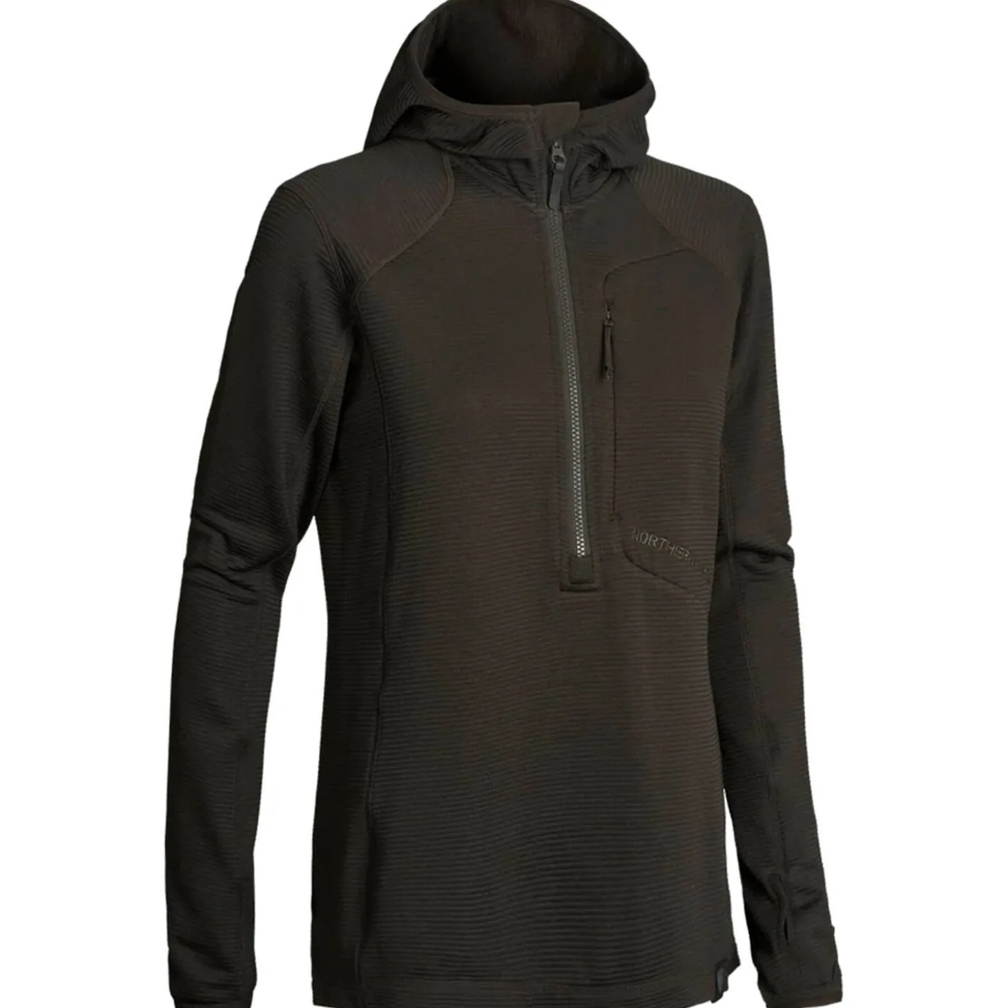 Northern Hunting Damen Half-Zip Hilda (Dark Green)